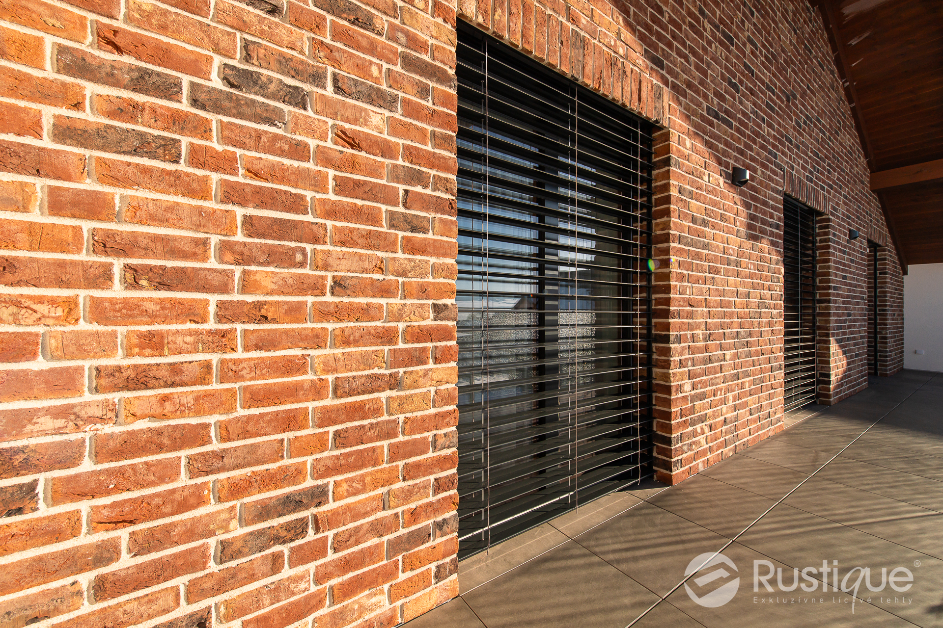 Tehlový obklad Castello na fasáde rodinného domu od Rustique.sk