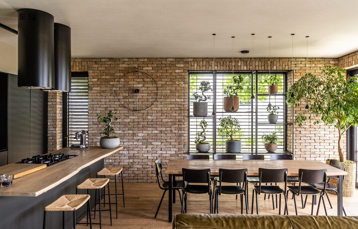 Tehlový obklad Toscane Antiek v interiéri