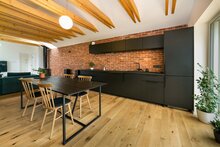 Tehlový obklad Antica Oranje v interiéri