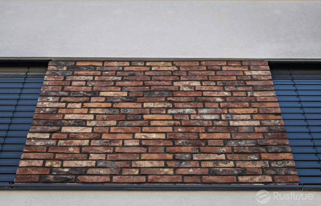 Tehlový obklad Castello na fasáde rodinného domu