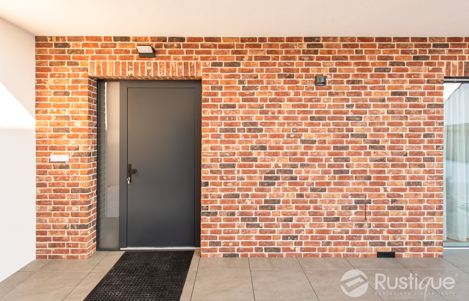 Tehlový obklad Castello na fasáde rodinného domu od Rustique.sk