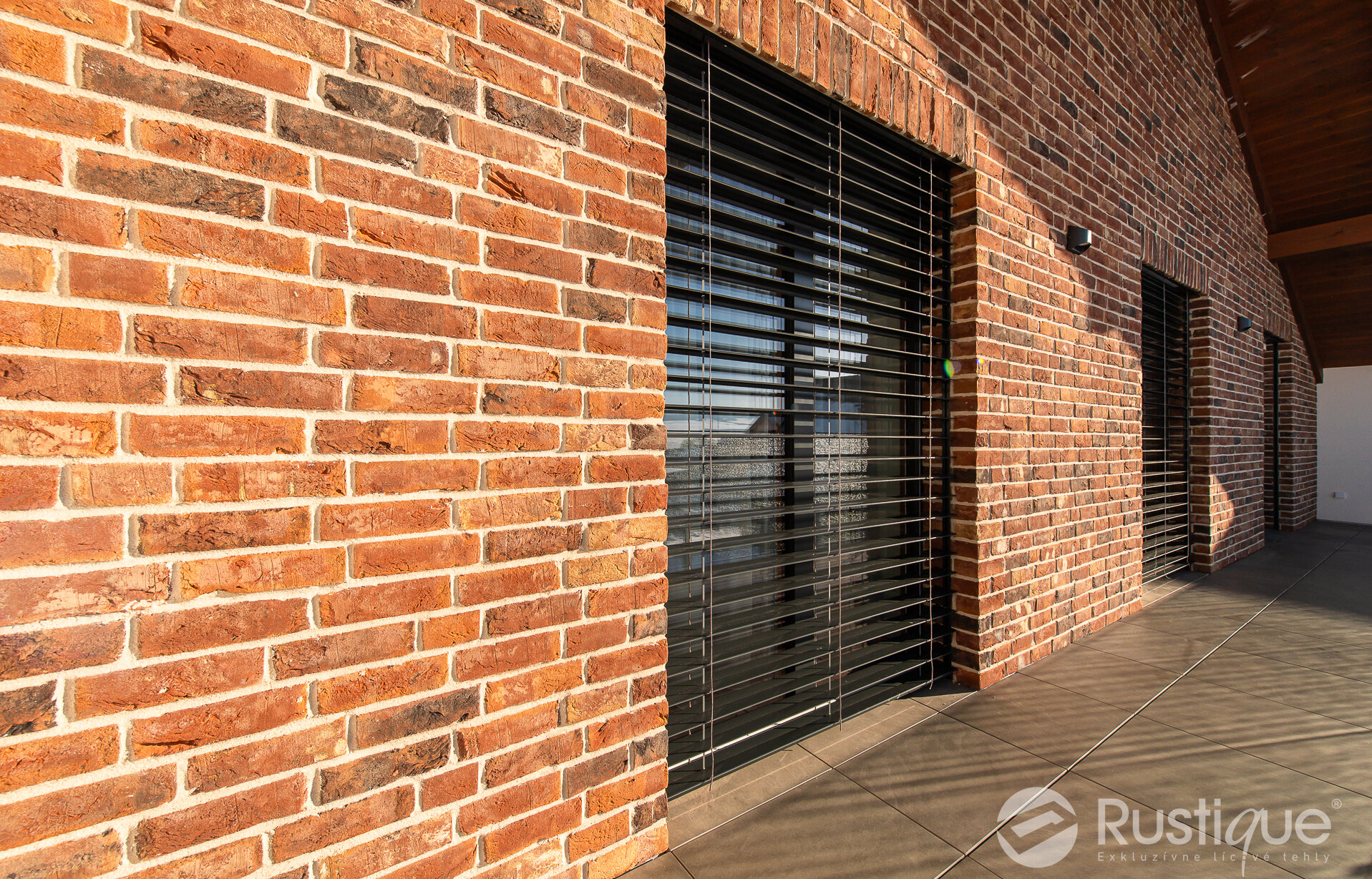 Tehlový obklad Castello na fasáde rodinného domu od Rustique.sk