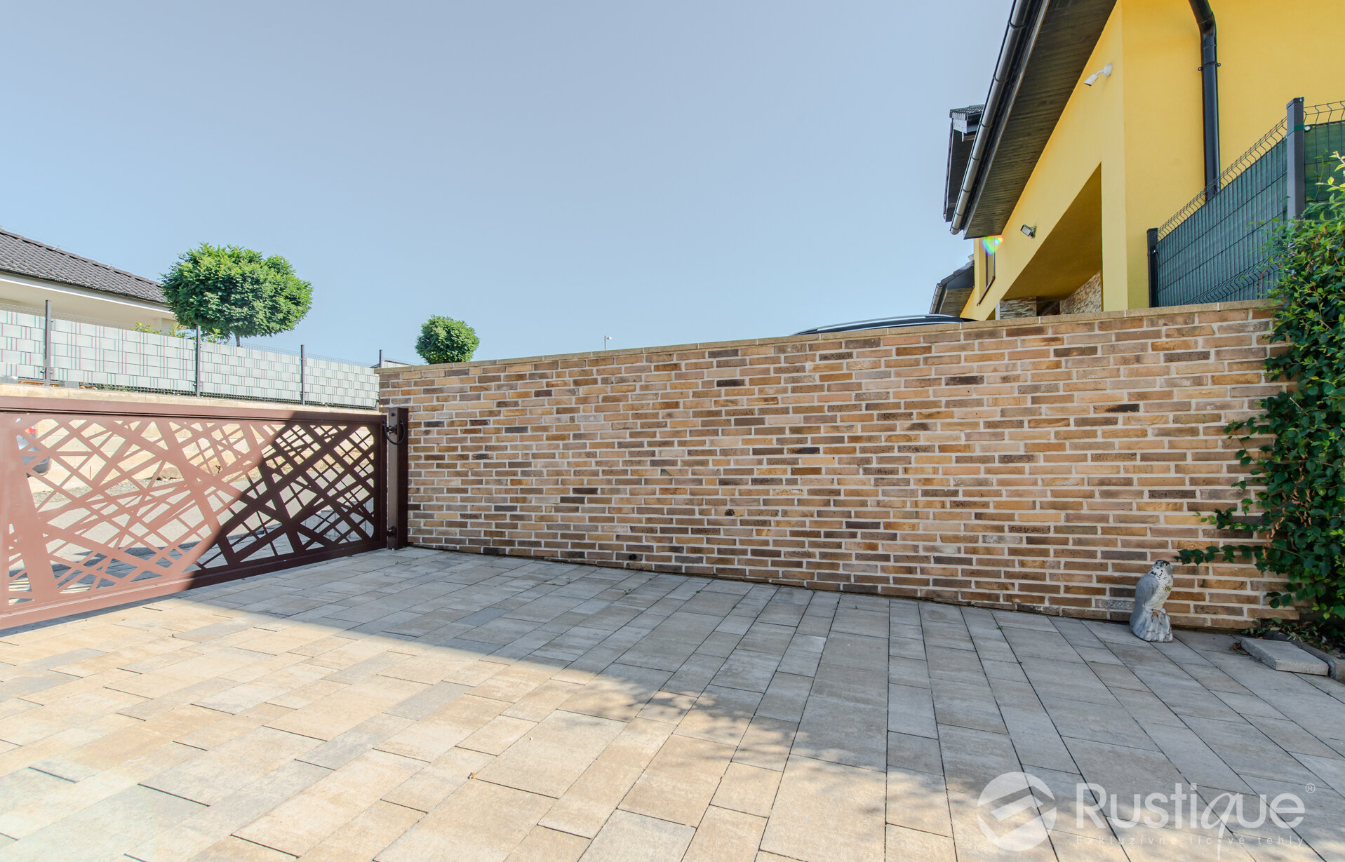 Tehlový obklad Economy na fasáde rodinného domu od Rustique.sk