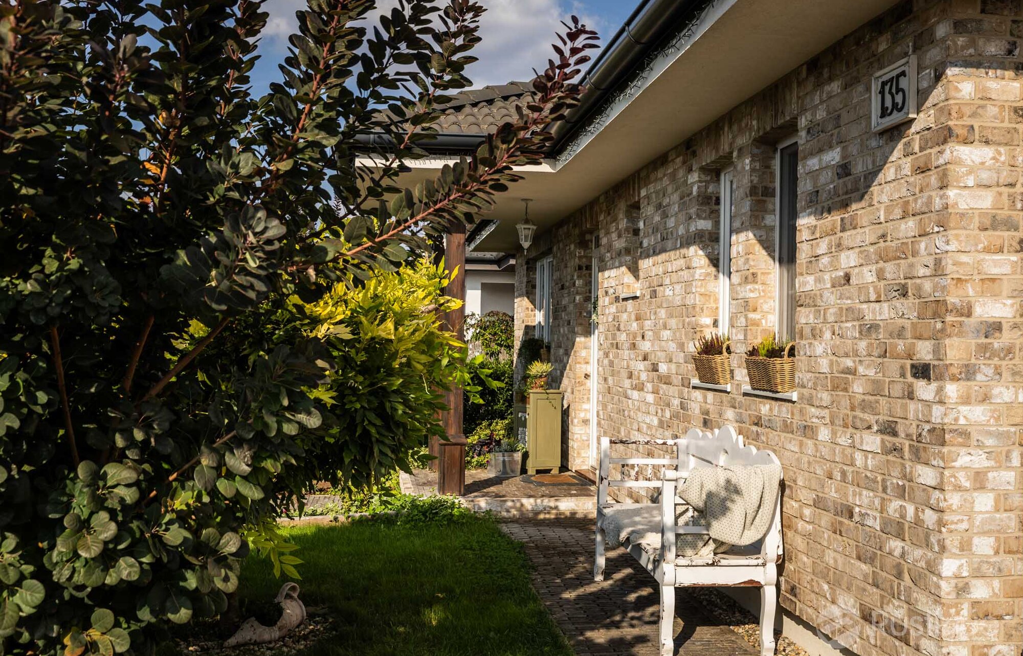 Tehlový obklad Hubertus na fasáde rodinného domu