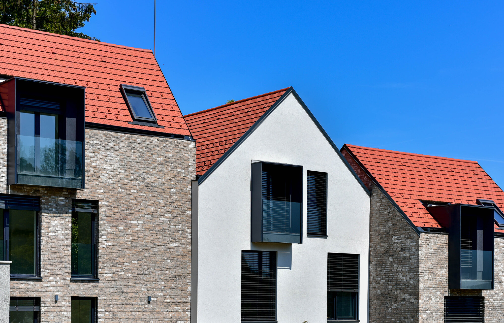 Hubertus tehlový obklad na fasáde rodinného domu