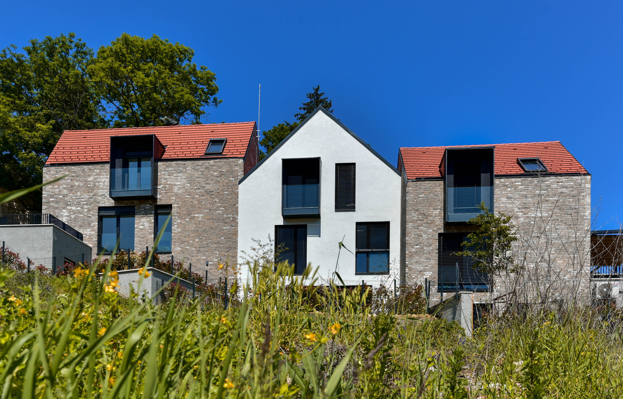Hubertus tehlový obklad na fasáde rodinného domu