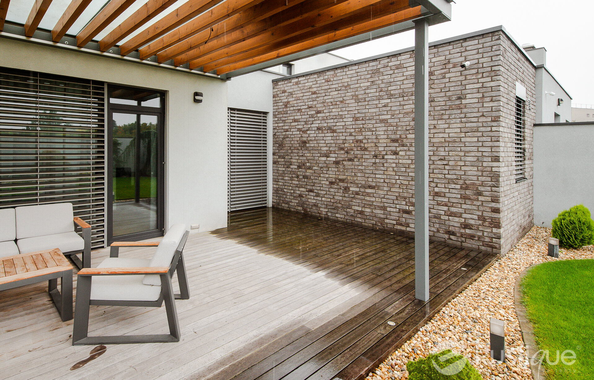 Tehlový obklad Nevado Light na fasáde rodinného domu