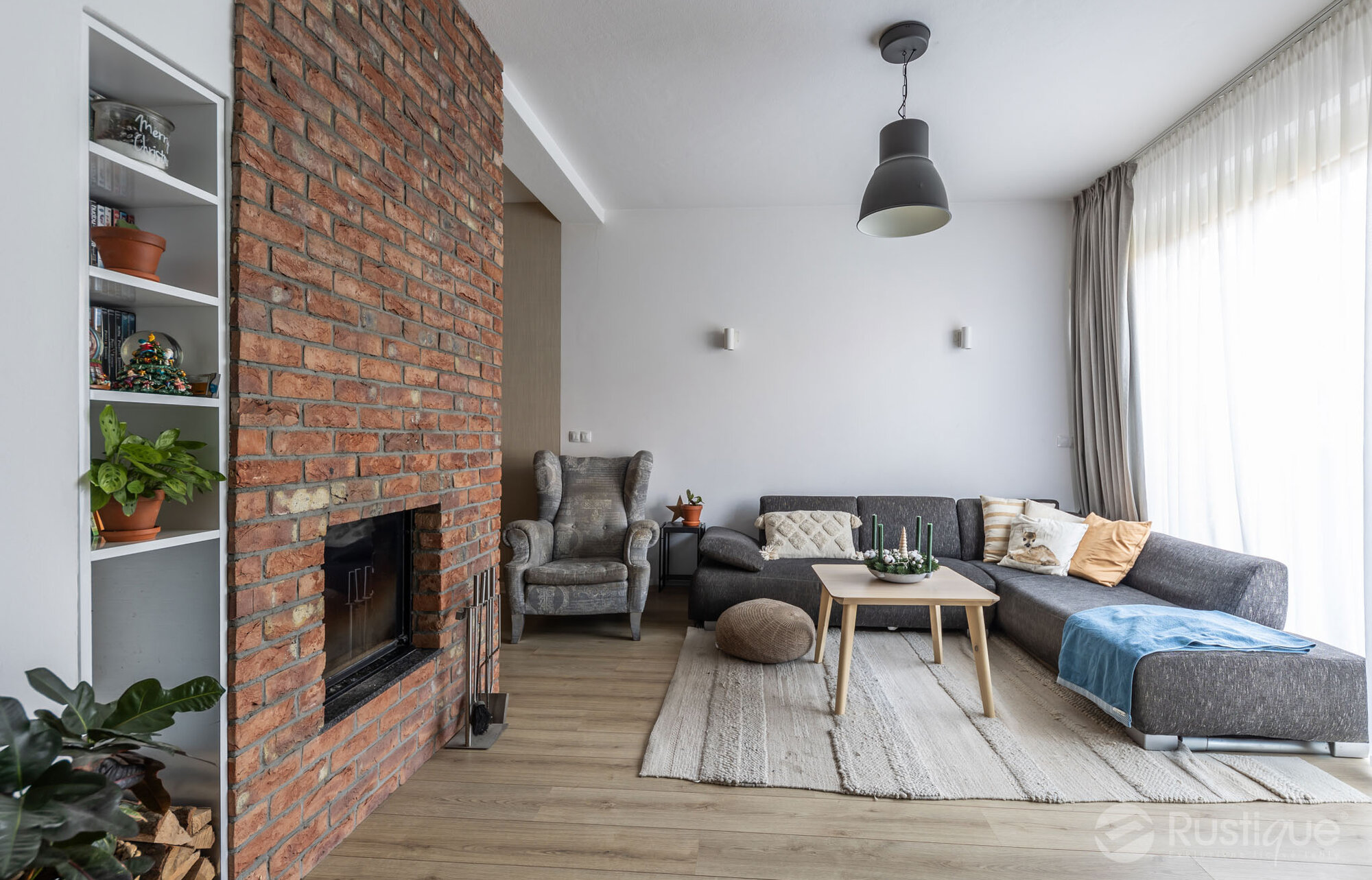 Tehlový obklad Terra Cotta Gesinteld v interiéri