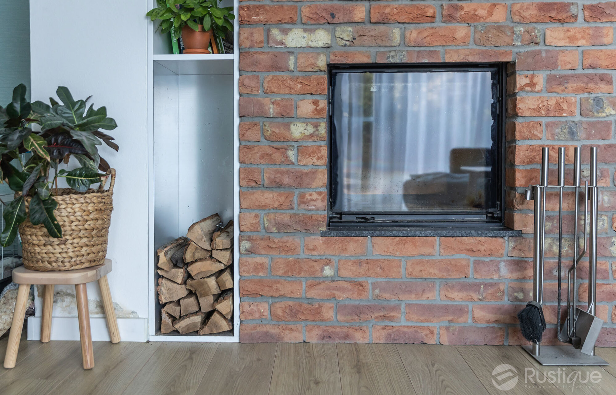 Tehlový obklad Terra Cotta Gesinteld v interiéri