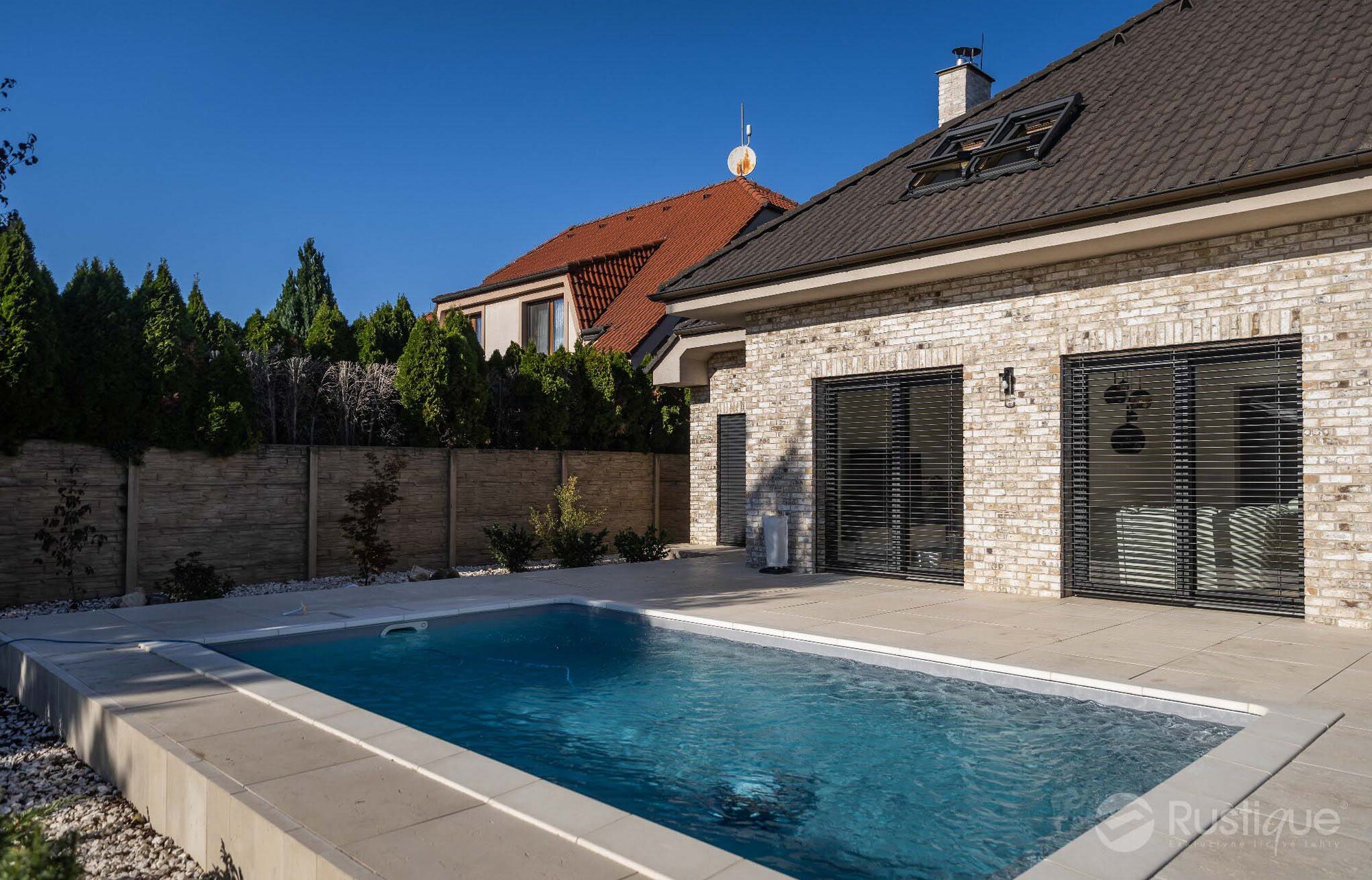 Tehlový obklad Vuurwit na fasáde rodinného domu