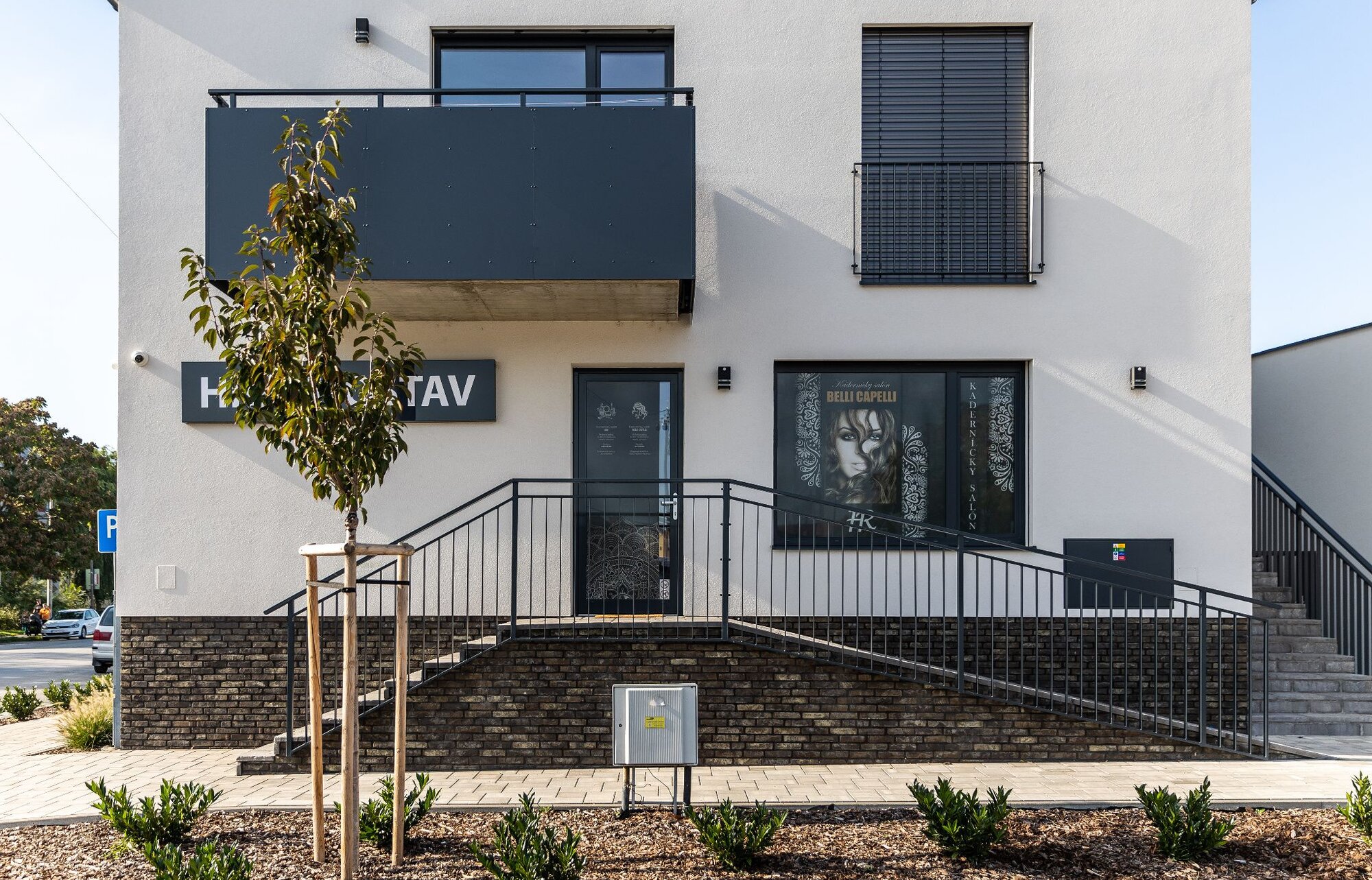 Nevado Rood tehlový obklad na fasáde