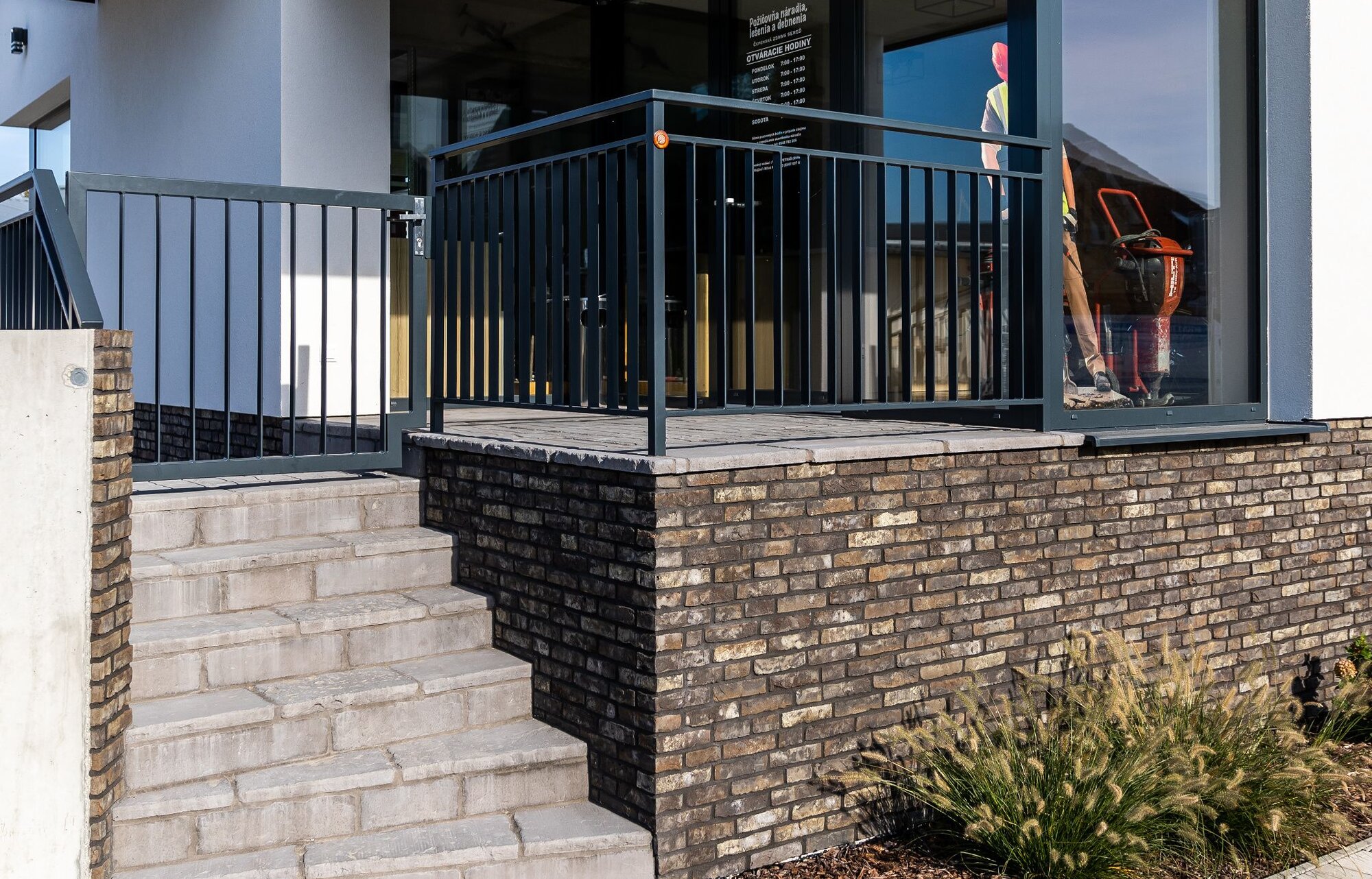 Nevado Rood tehlový obklad na fasáde