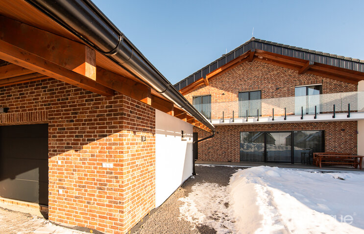 Tehlový obklad Castello na fasáde rodinného domu od Rustique.sk