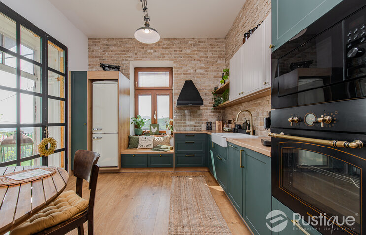 Tehlový obklad Washington v kuchyni