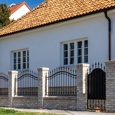 tehlový obklad antica beige na ploty a múriky