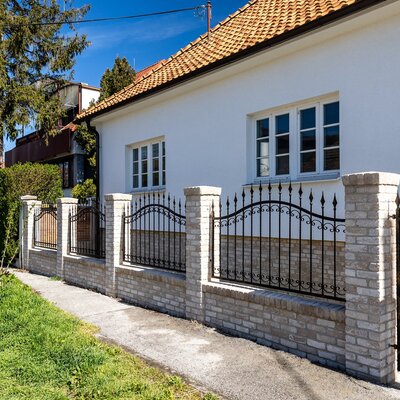 tehlový obklad antica beige na ploty a múriky