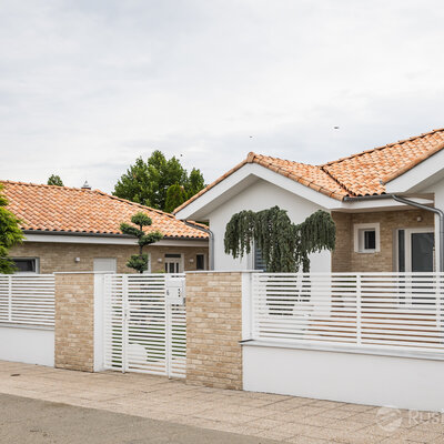 Tehlový obklad Antica Beige ne fasáde rodinného domu od Rustique.sk