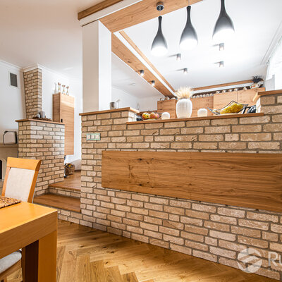 Antica beige tehlový obklad v interiéri