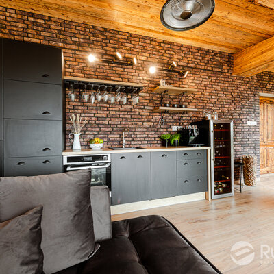 Tehlový obklad Autumn v ineriéri