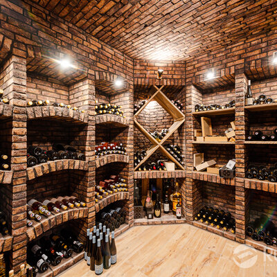 Tehlový obklad Autumn v ineriéri