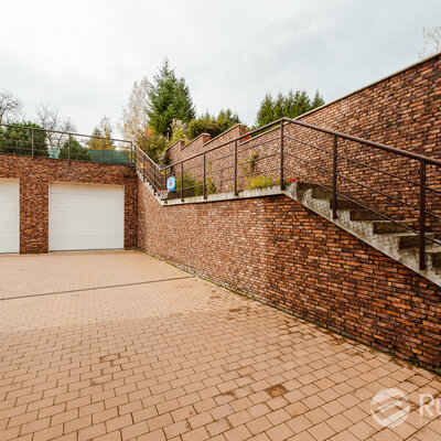 Tehlový obklad Autumn na fasáde rodinného domu