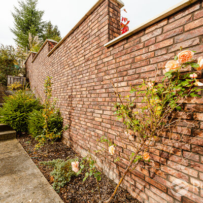 Tehlový obklad Autumn na fasáde rodinného domu