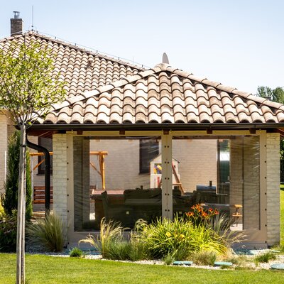 Tehlový obklad Cremona na fasáde rodinného domu