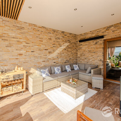 Tehlový obklad Economy na fasáde rodinného domu od Rustique.sk