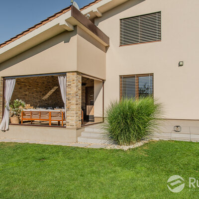 Tehlový obklad Economy na fasáde rodinného domu od Rustique.sk