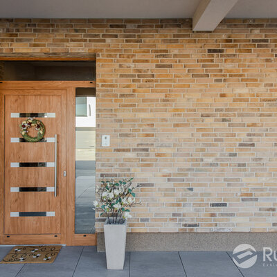 Tehlový obklad Economy na fasáde rodinného domu od Rustique.sk