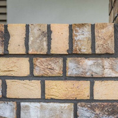 Tehlový obklad Emirat na fasáde rodinného domu