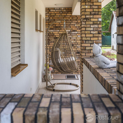 Tehlový obklad Emirat na fasáde rodinného domu