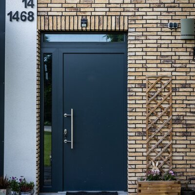 tehlový obklad geel bruin na rodinnom dome