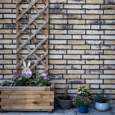 tehlový obklad geel bruin na rodinnom dome