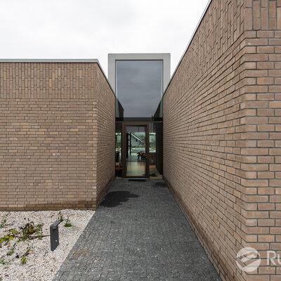 Tehlový obklad Grisea Smook na fasáde rodinného domu od Rustique.sk