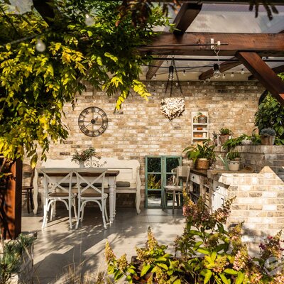 Tehlový obklad Hubertus na fasáde rodinného domu