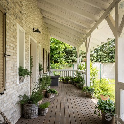 Tehlový obklad Hubertus snowdust na fasáde rodinného domu