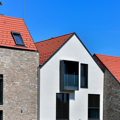 Hubertus tehlový obklad na fasáde rodinného domu