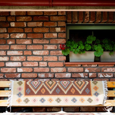 Tehlový obklad Limburgs Rood na fasáde rodinného domu