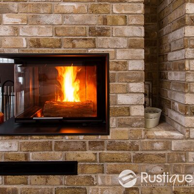 Tehlový obklad Mystique v obývačke v interiéri