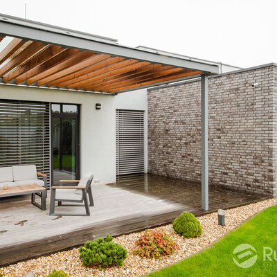 Tehlový obklad Nevado Light na fasáde rodinného domu