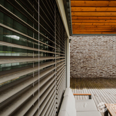 Tehlový obklad Nevado Light na fasáde rodinného domu