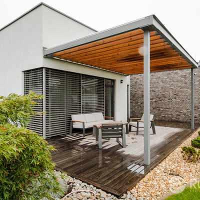 Tehlový obklad Nevado Light na fasáde rodinného domu