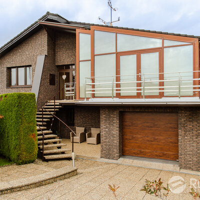 Tehlový obklad Oud Eik na fasáde rodinného domu