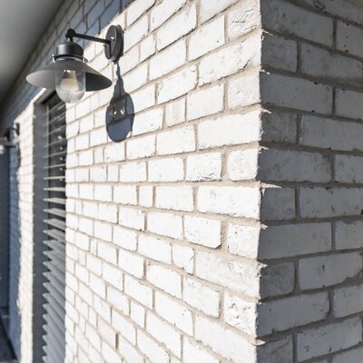 Tehlový obklad Rainbow Wit 1 na fasáde rodinného domu od Rustique.sk