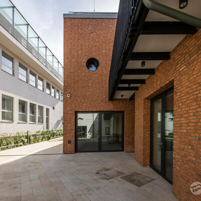 Tehlový obklad Terra Cotta na fasáde 