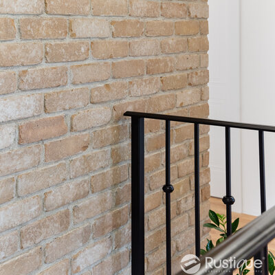 Schodisko tehlovým obkladom Washington v rodinnom dome