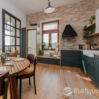 Tehlový obklad Washington v kuchyni