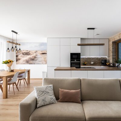 Tehlový obklad Washington v interiéri