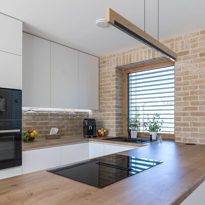 Tehlový obklad Washington v interiéri